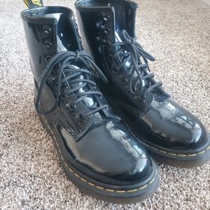 Dr. Martens Patent Leather Boots